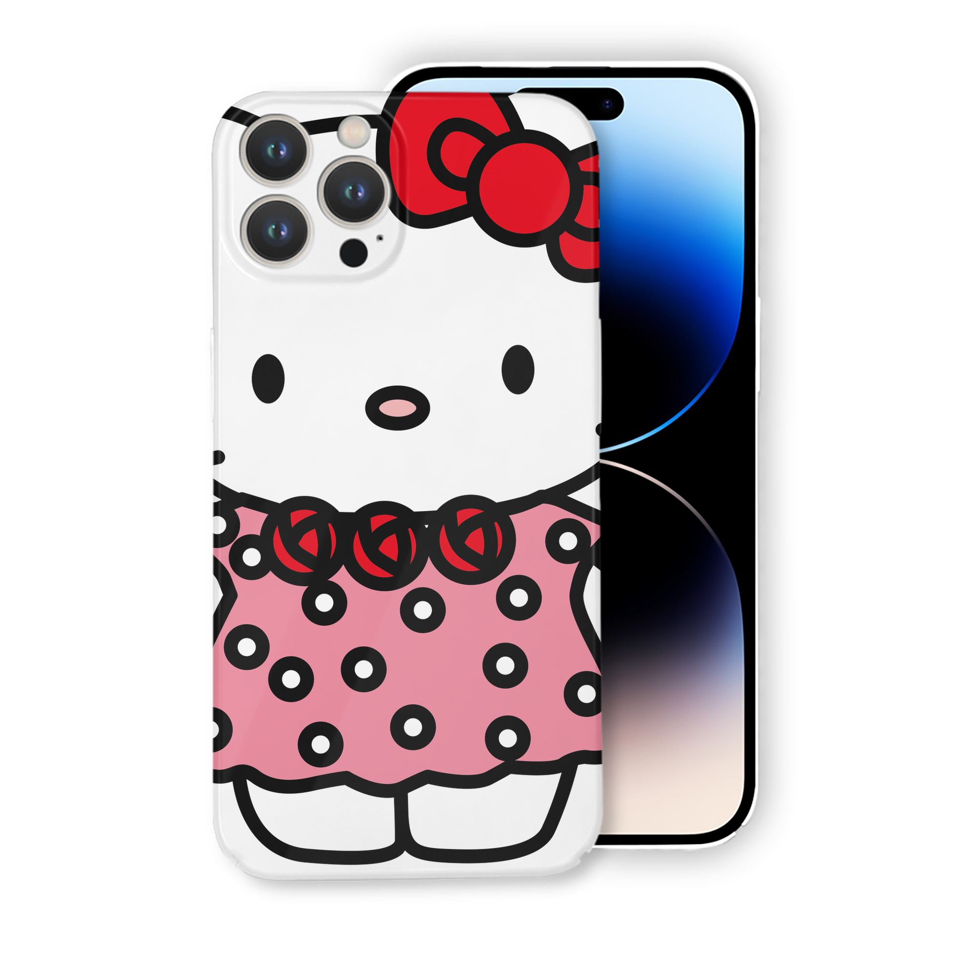 （画像用） Hello Kitty ハローキティ 【iPhone 14シリーズ対応】ハードケース